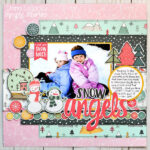 Simple Stories Freezin’ Season 4x6 HORIZONTAL ELEMENTS 12x12 Scrapbook Paper - Image 3
