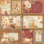 Graphic 45 AUTUMN GREETINGS 12X12 Scrapbook Paper - Image 5