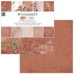 49 And Market Color Swatch TERRACOTTA 12”X12” Scrapbook Collection Paper Pack - Image 2