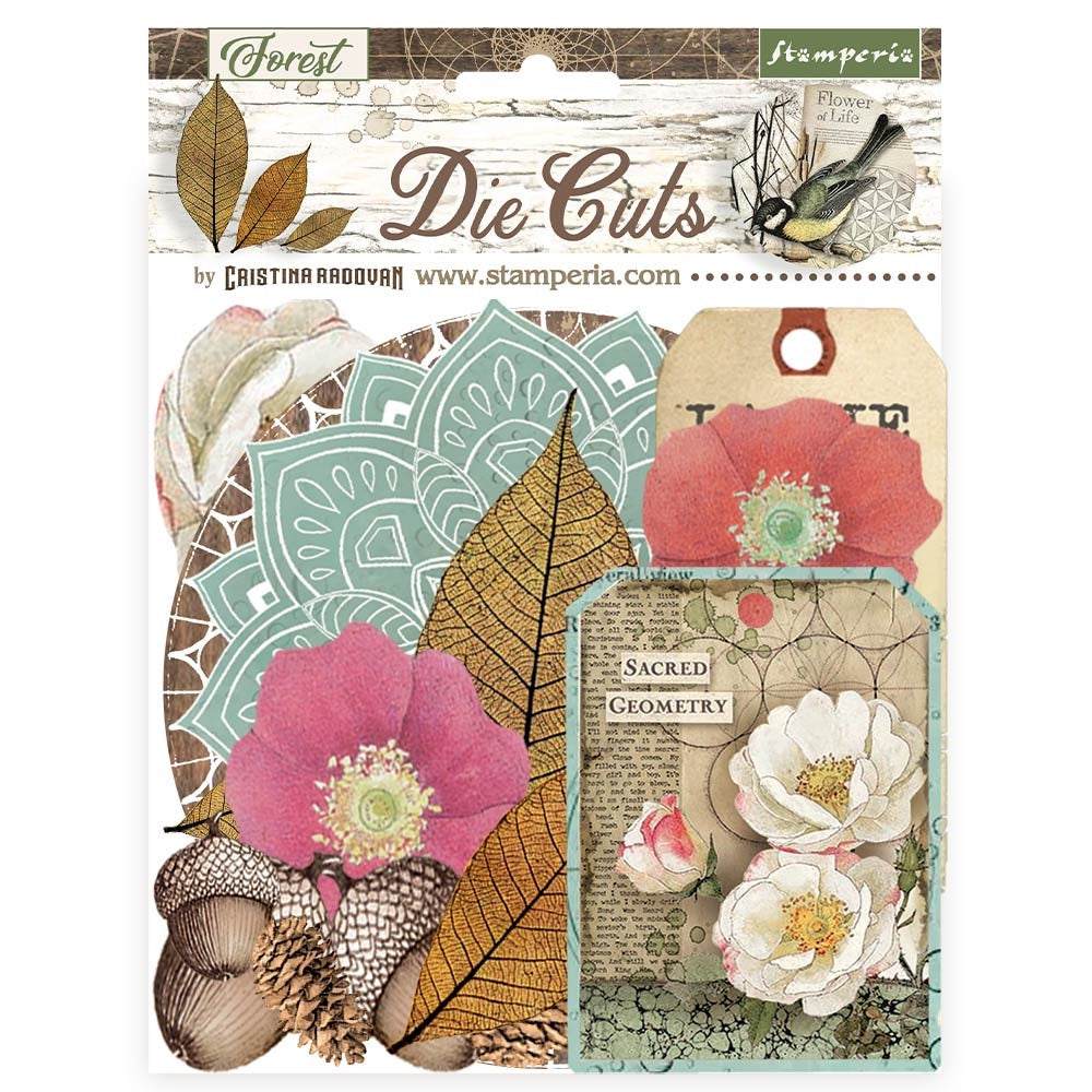 713993PK.jpg Stamperia FOREST Die Cuts - Image 1