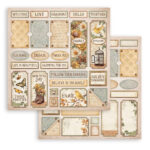 Stamperia Romantic GOLDEN HARMONY 12"X12" Scrapbook Paper Pad - Image 13