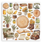 Stamperia Romantic GOLDEN HARMONY 12"X12" Scrapbook Paper Pad - Image 4