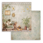 Stamperia Romantic GOLDEN HARMONY 12"X12" Scrapbook Paper Pad - Image 14