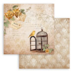 Stamperia Romantic GOLDEN HARMONY 12"X12" Scrapbook Paper Pad - Image 11
