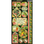 Graphic 45 LOST IN PARADISE COLLECTION Stickers 42pc.