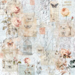 Crafter’s Companion DISTRESSED FLORALS 12”X12” Paper Pad 24 Sheets - Image 2