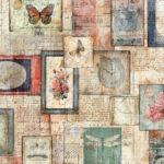 Crafter’s Companion DISTRESSED FLORALS 12”X12” Paper Pad 24 Sheets - Image 22
