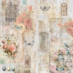 Crafter’s Companion DISTRESSED FLORALS 12”X12” Paper Pad 24 Sheets - Image 8