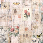Crafter’s Companion DISTRESSED FLORALS 12”X12” Paper Pad 24 Sheets - Image 12