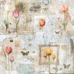 Crafter’s Companion DISTRESSED FLORALS 12”X12” Paper Pad 24 Sheets - Image 14