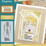 Crafter’s Companion Vintage Vegas THE WEDDING CHAPEL Stamp & Metal Dies 3pc