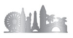 Crafter’s Companion Vintage Vegas VEGAS SKYLINE Metal Die 1pc - Image 2