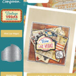 Crafter’s Companion Vintage Vegas VIVA LAS VEGAS Metal Dies 2pc