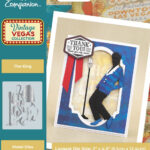 Crafter’s Companion Vintage Vegas THE KING Metal Dies 9pc