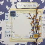 Premade Page MY BAPTISM DAY 12"x12" Scrapbook