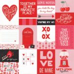 Photoplay LOVE NOTES 12X12 Scrapbook Paper - Image 3