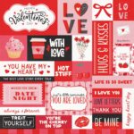 Photoplay LOVE NOTES 12X12 Scrapbook Paper - Image 6