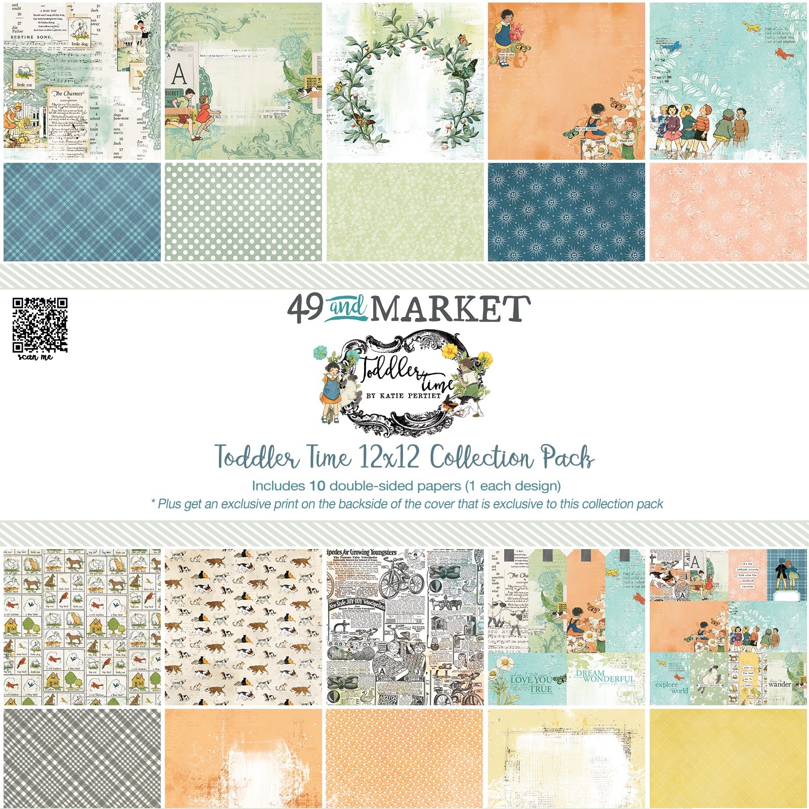 717269PK.jpg 49 and Market TODDLER TIME 12X12 Collection Pack - Image 1