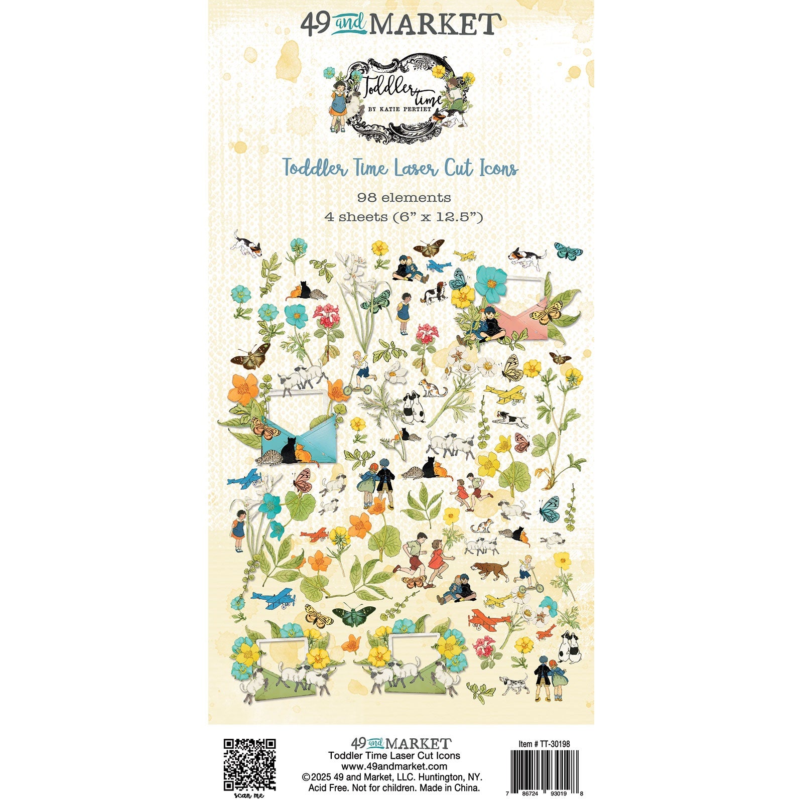 717275PK.jpg 49 and Market TODDLER TIME Laser Cuts Icons - Image 1