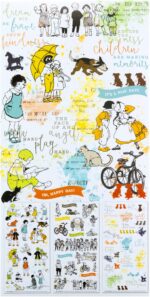 49 and Market TODDLER TIME ESSENTIALS Rub-On Transfers - Image 5