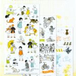 49 and Market TODDLER TIME ESSENTIALS Rub-On Transfers