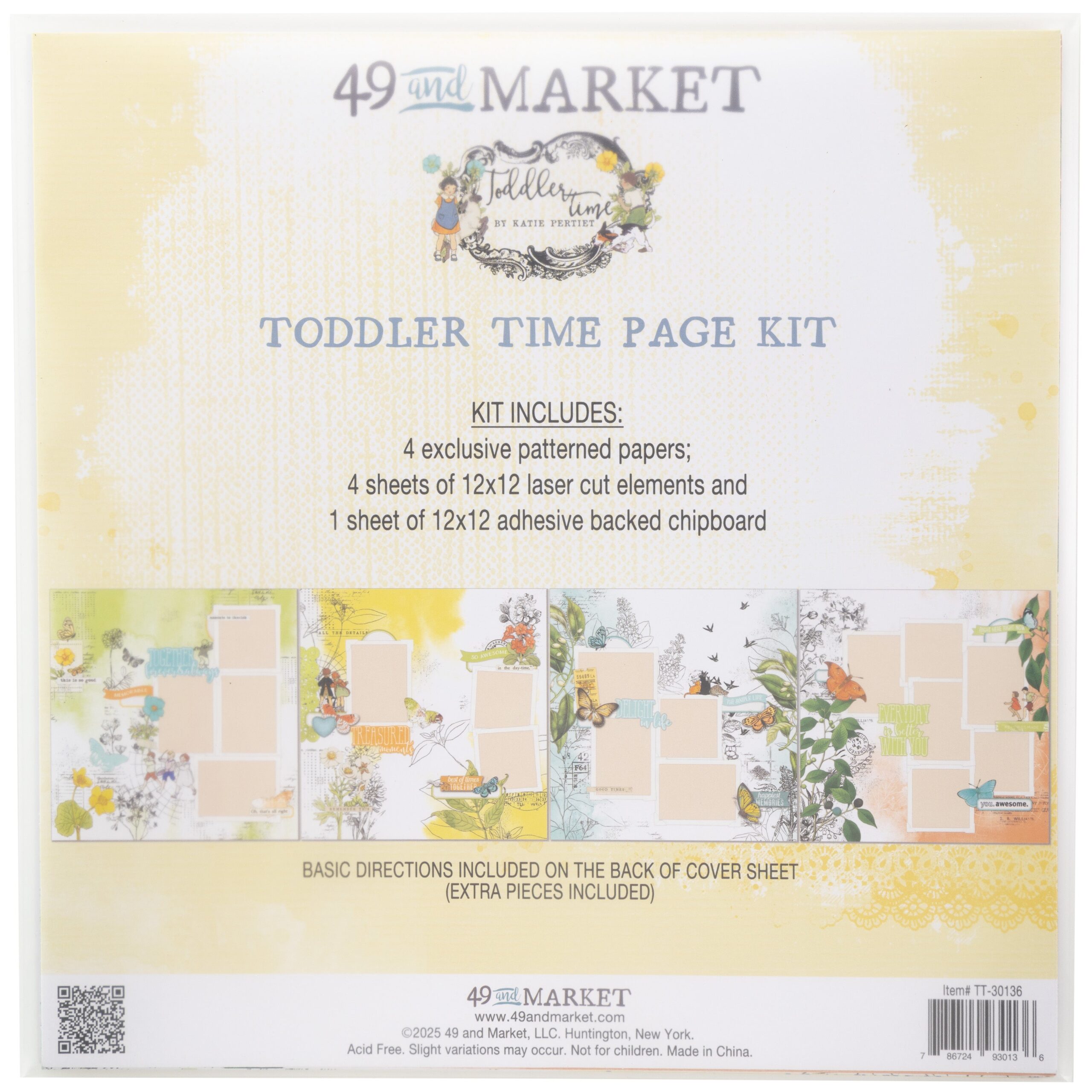 717329PK.jpg 49 and Market TODDLER TIME Page Kit - Image 1