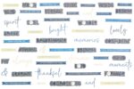 49 and Market STARLIGHT DREAMS Chipboard Words 65pc - Image 4