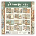 Stamperia ART OF TRAVELLING 12"X12" Scrapbook Paper Pack - Image 3