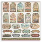 Stamperia ART OF TRAVELLING 12"X12" Scrapbook Paper Pack - Image 2