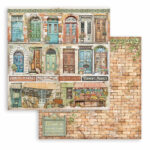 Stamperia ART OF TRAVELLING 12"X12" Scrapbook Paper Pack - Image 8