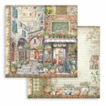 Stamperia ART OF TRAVELLING 12"X12" Scrapbook Paper Pack - Image 10