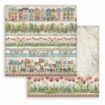 Stamperia ART OF TRAVELLING 12"X12" Scrapbook Paper Pack - Image 6