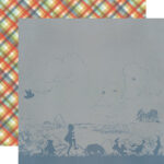 Simple Stories SAY CHEESE CLASSIC POOH 12X12 Scrapbook Paper - Image 8