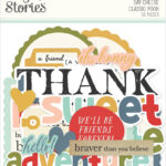 Simple Stories SAY CHEESE CLASSIC POOH Sentiment Bits 55pc
