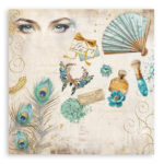 Stamperia MASQUERADE MAXI PAD 12"X12" Scrapbook Paper Pack - Image 16