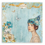 Stamperia MASQUERADE MAXI PAD 12"X12" Scrapbook Paper Pack - Image 4