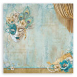 Stamperia MASQUERADE MAXI PAD 12"X12" Scrapbook Paper Pack - Image 8