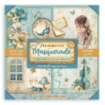 Stamperia MASQUERADE MAXI PAD 12"X12" Scrapbook Paper Pack
