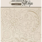 Stamperia Decorative Chips SUN & MOON 20pc