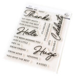 Pinkfresh Studio BASIC SENTIMENTS Stamp & Die Set 28pcs - Image 2