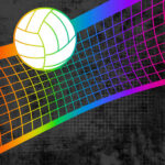 Neon Sports VOLLEYBALL KIT 12"X12" Scrapbook Paper 12 Sheets - Image 2