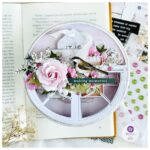 Prima SERENE PETALS CHIPBOARD STICKERS 2 Sheets 15pc - Image 2