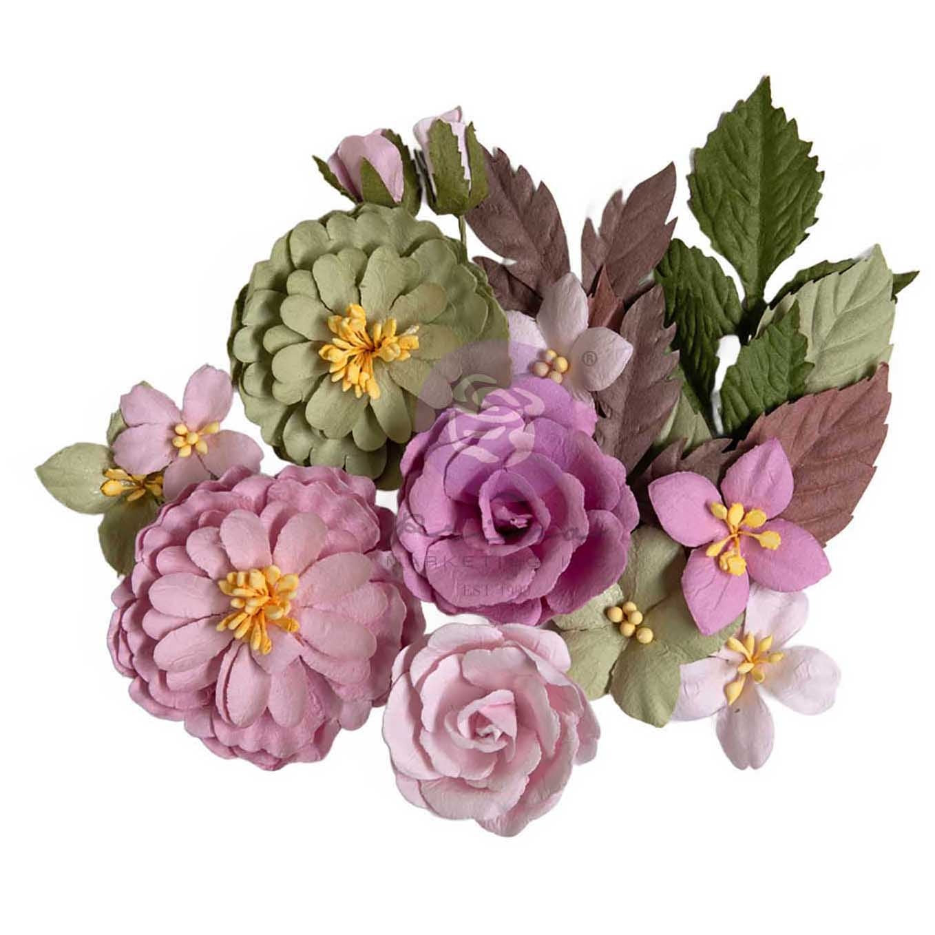 720032PR.jpg Prima SERENE PETALS FLOWERS Meadow Bouquet 20pc - Image 1