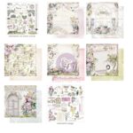 Prima SERENE PETALS PAPER PAD 12”X12” 14pc - Image 2