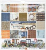 49 and Market RUST AND REVS 2.0 12”X12” Collection Paper Pack - Image 2
