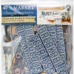 49 and Market RUST AND REVS 2.0 Chipboard Words & Frames