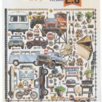 49 and Market RUST AND REVS 2.0 Laser Cut Elements