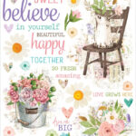 Simple Stories Simple Vintage FLOWER SHOPPE Rubons