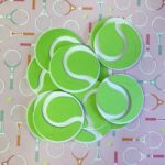 TENNIS BALL Die Cut Embellishment - Image 2