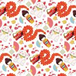 Photoplay LUCKY CAT 12”X12” Oriental Scrapbook Paper - Image 9